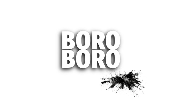 Boro Boro Blog heading with ink splash