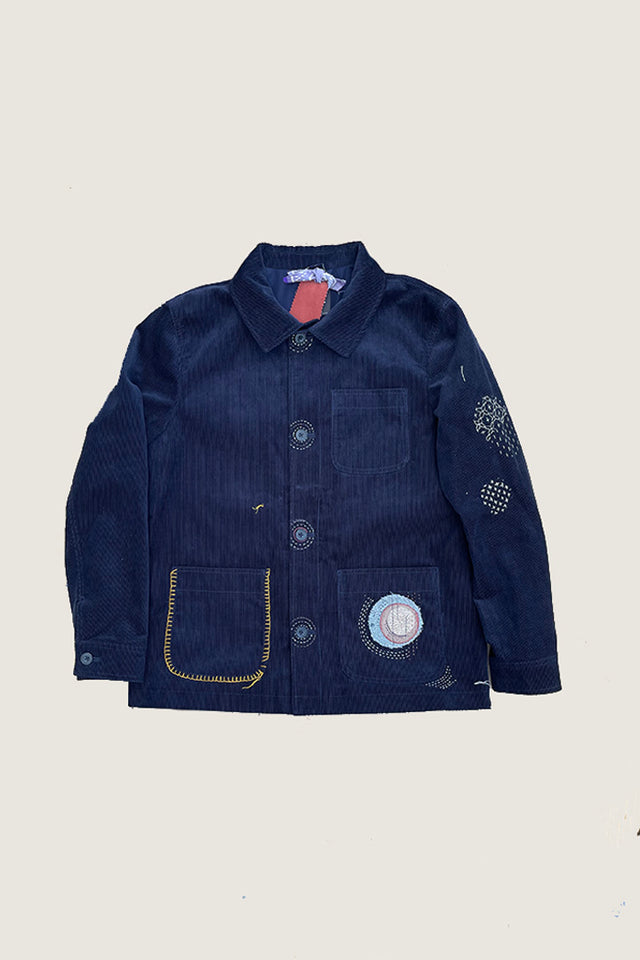 Navy blue M&S cord jacket