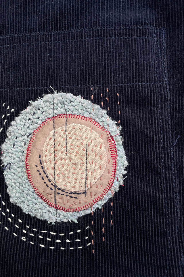 Circular patch on pocket